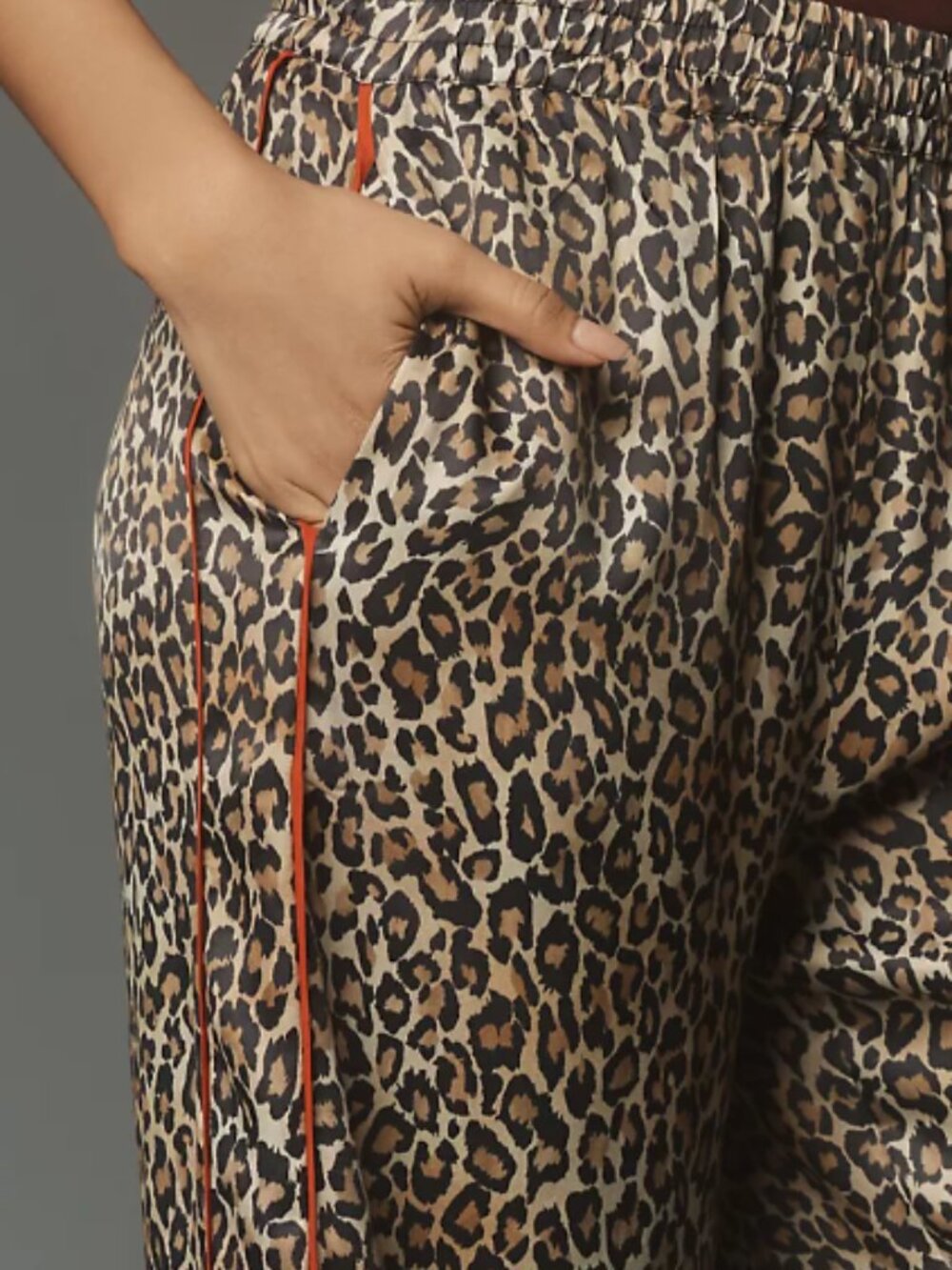 Anthropologie Leopard Print Pants